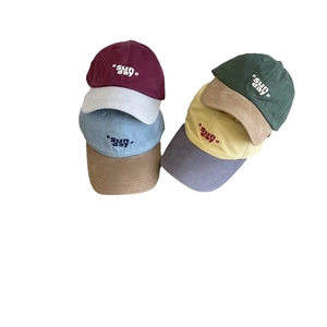 Casquettes de baseball rétro bicolores avec broderie Sunday et divers coloris