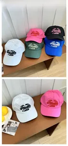 Collection de casquettes de baseball en coton respirant avec broderie vintage