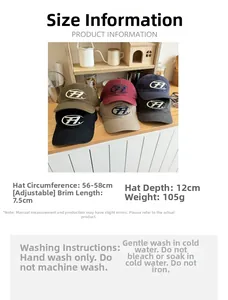 Guide des tailles pour casquette de baseball réglable et conseils d'entretien