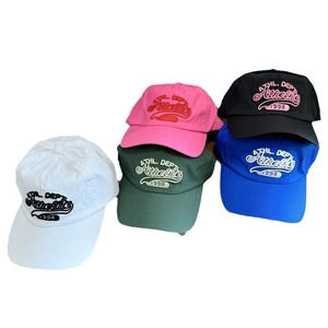 Casquettes de baseball en coton respirant multicolores avec broderie de lettres