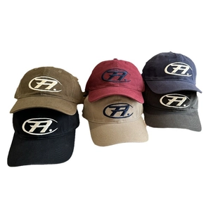 Casquettes de baseball classiques en coton avec broderie en six couleurs assorties
