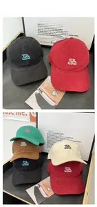 Detailed view of high-quality cotton baseball cap with You are Good letter embroidery