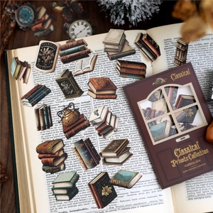 Classical Private Collection retro material hardcards for DIY scrapbooking and journals