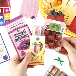 Handheld vintage-style creative stationery sticker set for DIY scrapbooking decoration