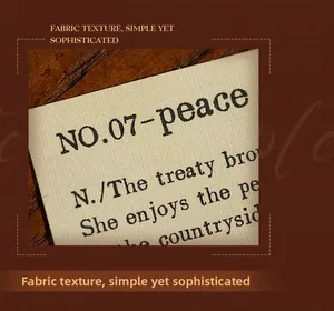 Macro shot of vintage textured scrapbook paper with black typewriter style text patterns