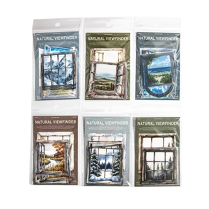 Natural landscape PET sticker set with scenery themes for DIY scrapbooking decoration