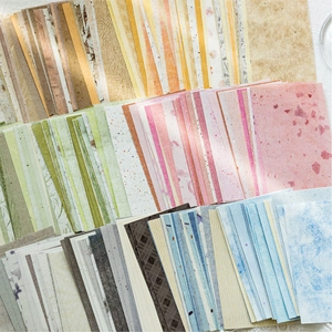 Συλλογή vintage χαρτιών Morandi για scrapbooking με ανάγλυφα σχέδια ινών