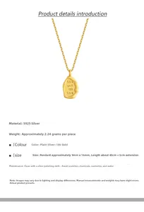 Macro view of irregular S925 silver pendant engraved with Live and Let Live