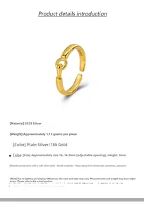Detailed view of adjustable S925 sterling silver equestrian style buckle ring with S925 hallmark