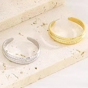 925 Sterlingsilber Doppelschichtiges Gedrehtes Seil Offener Ring Für Damen Minimalistische Mode Verstellbarer Geometrischer Fingerring