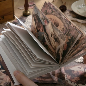 Poetry of Everything vintage scrapbooking paper set with 120 floral and butterfly sheets