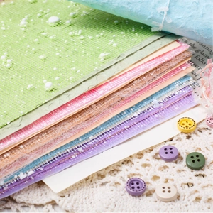 Pack de materiales de collage de papel de malla retro para scrapbooking DIY creativo
