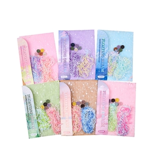 Kit de scrapbooking retro Floating Dream de 14 piezas en seis colores vintage para manualidades