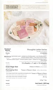 Macro view of vintage style scrapbook paper with English letters and delicate textures
