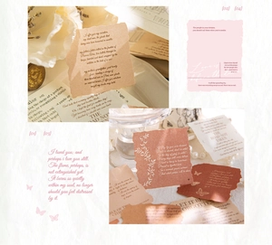 Macro detail of vintage ephemera paper with torn edges and printed classic English poetry