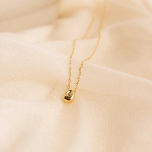 Collier Pendentif Larme en Argent Sterling 925 pour Femmes Minimaliste avec Strass Incrusté Chaîne à Maillons en Forme de Goutte Bijoux de Mode Cadeau