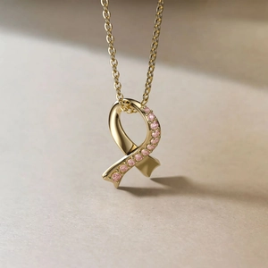Collier Pendentif Nœud de Ruban en Argent Sterling 925 Chaîne de Clavicule avec Strass Rose pour Femme Bijoux de Mode Simple