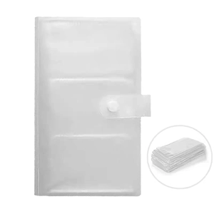 Transparent PVC Jewelry Storage Book Anti-Oxidation Earring Ring Necklace Organizer Travel Portable Dustproof Jewelry Bags Folder