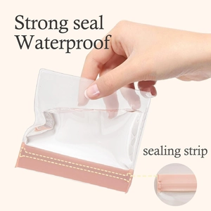 Pochette de rangement bijoux en EVA épais avec double fermeture étanche