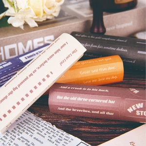 Pegatinas góticas vintage con frases en inglés para scrapbooking y diario retro