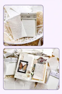 Details der 3D-Schaumstoff-Journaling-Sticker mit Relief-Spitze und Schmetterlingsmotiven