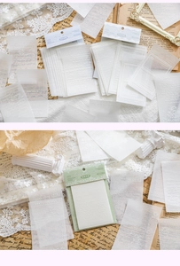 Détails d'autocollants rétro en papier calque avec calligraphie vintage et motifs floraux