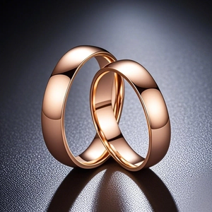 Minimalist Stainless Steel Ring Polished Mirror Surface Matte Brushed Wedding Band Fashion Jewelry Men Women