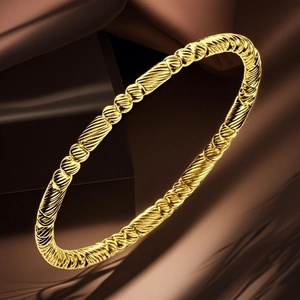 Mode Edelstahl Gedrehtes Seil Armreif Für Damen Minimalistisch Gold Roségold Silber Perlenakzent Armband Schmuck Geschenk