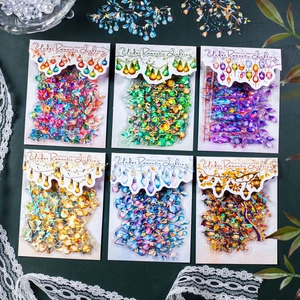 Lot de stickers PET éclairage romantique vintage avec processus spécial pour DIY scrapbooking
