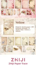 Dettaglio degli adesivi vintage Rococo Flower Room con motivi di rose e farfalle