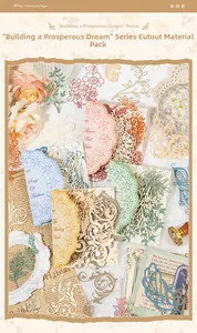 Detailed view of hollow lace paper with floral patterns for scrapbooking and DIY crafts