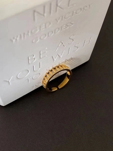 Bague Ouverte Rétro en Argent Sterling 925 pour Femme Motif Feuille Creuse Réglable Or Argent Bijoux de Mode Cadeau