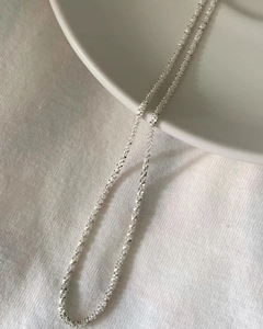 925 Sterling Silver Shimmering Chain Necklace Sparkling Starry Clavicle Chain For Women Minimalist Jewelry Daily Wear Gift
