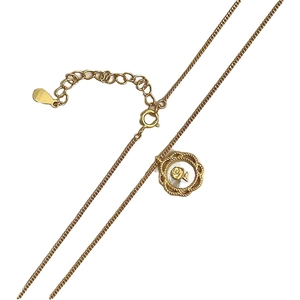 Élégant collier en argent 925 plaqué or avec pendentif fleur de rose en nacre blanche