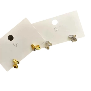 Unique S925 sterling silver twisted spiral stud earrings in polished gold and silver finishes