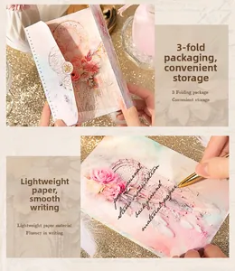 Detail van vintage scrapbookingpapier met roze bloemen- en dromenvangerontwerpen