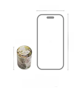 Nastro adesivo PET campeggio acquerello con dimensioni di 39mm di diametro e 60mm di altezza