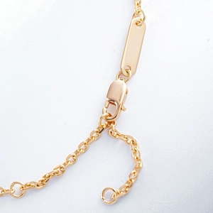S925 sterling silver bubble chain bracelet with lobster clasp and engravable tag
