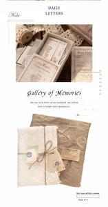 Detail of vintage scrapbooking stickers with British postal theme and Windsor Gardens box