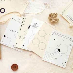 Lot de cartes décoratives minimalistes avec dorure à chaud et accents vintage élégants