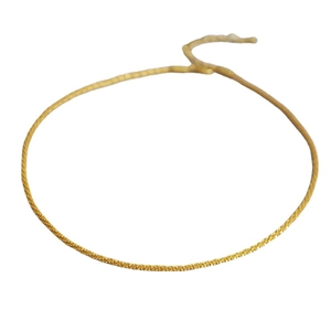 Minimalist 18k gold plated brass starry choker necklace with adjustable chain clasp