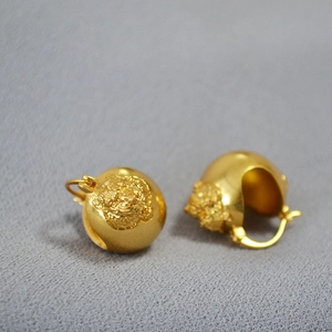 Vintage Brass Gold Plated Tiger Head Relief Stud Earrings Retro European Style Animal Motif Earrings For Women Fashion Jewelry