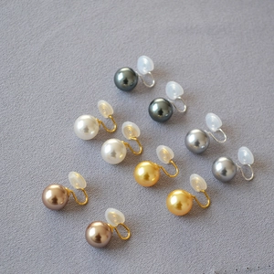 Boucles D'Oreilles À Clip En Künstliche Perles D'Imitation Pour Oreilles Non Percées Cuivre Plaqué Bijoux Élégants Minimalistes