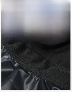 Detail of the widened sweatband with breathable mesh for efficient moisture wicking