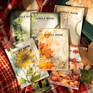 Vintage Scrapbook Papier Set Wald Botanisch Tagebuch Dekoratives Papier Bastelbedarf Für DIY Handwerk