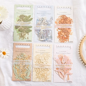 Bandes de papier décoratives évidées à fleurs pour scrapbooking et DIY créatif