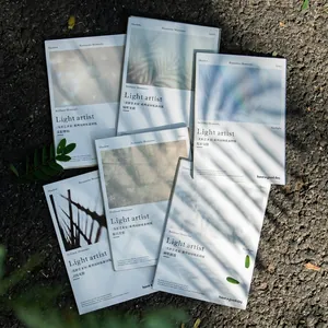 Light Artist series decorative material paper with natural nature photography for journaling