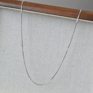Minimalist 304 Stainless Steel Cuban Link Chain Necklace For Women Polished Basic Choker Chain Jewelry Gift For Daily Wear