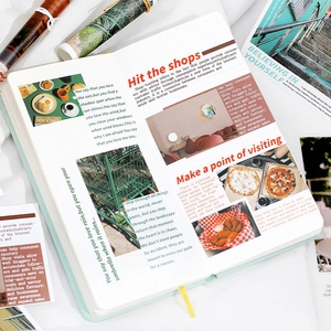 Pastel aesthetic scrapbook kit with 18 decorative sheets for creative journaling design