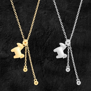 S925 Sterlingsilber Glückspferd Halskette Alte Münze Charms Koreanischer Stil Minimalistischer Schmuck Damen Geschenk Pony Anhänger